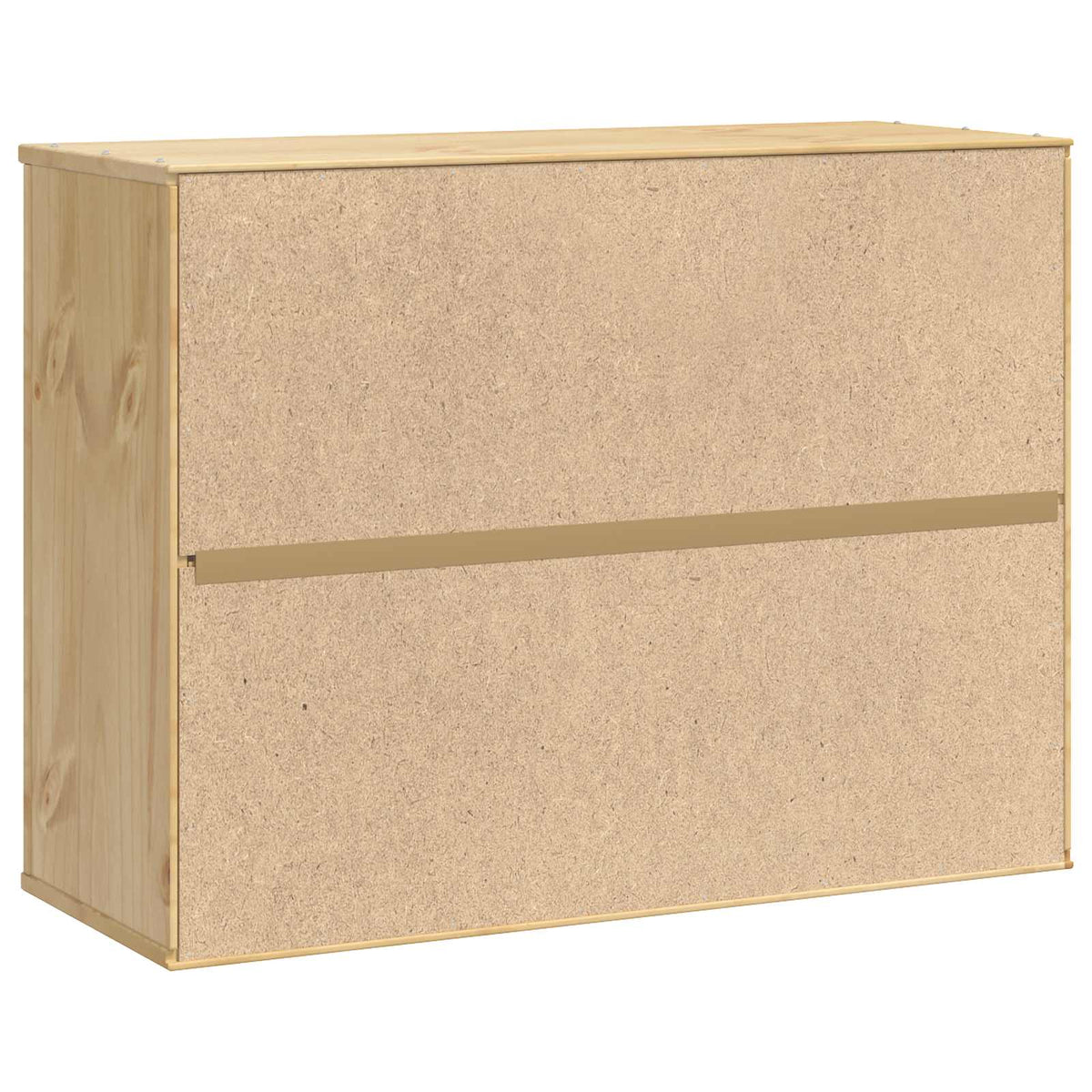 Cabinet SKI Medeno Smeđa 80 x 32 x 60 cm Čvrsto borovo drvo