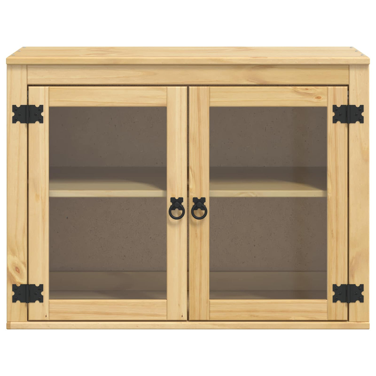 Cabinet SKI Medeno Smeđa 80 x 32 x 60 cm Čvrsto borovo drvo