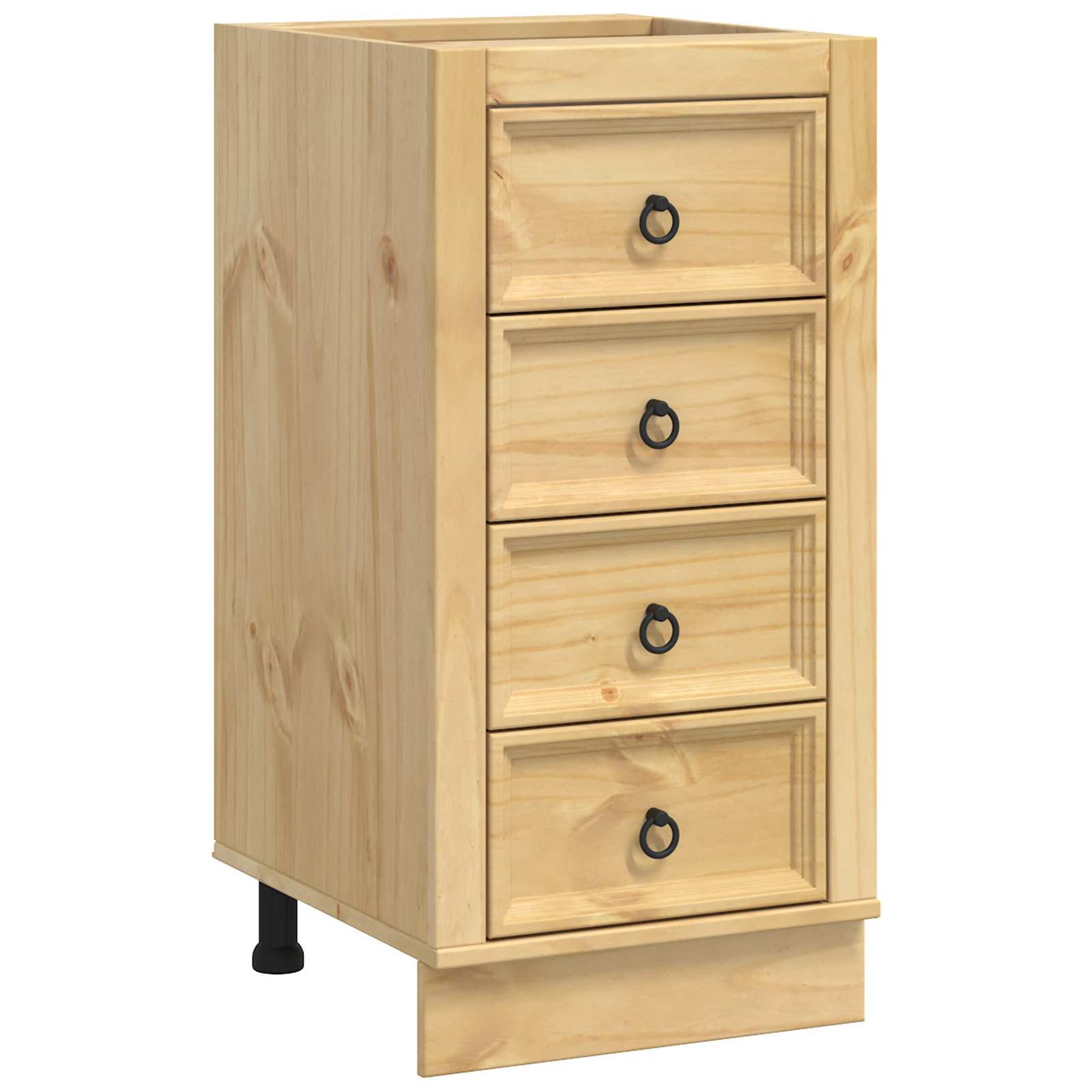Cabinet SKI Medeno Smeđa 40 x 46 x 81 cm Čvrsto borovo drvo