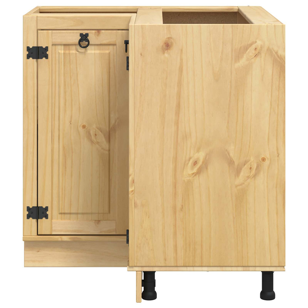 Cabinet SKI Medeno Smeđa 80 x 80 x 81 cm Čvrsto borovo drvo