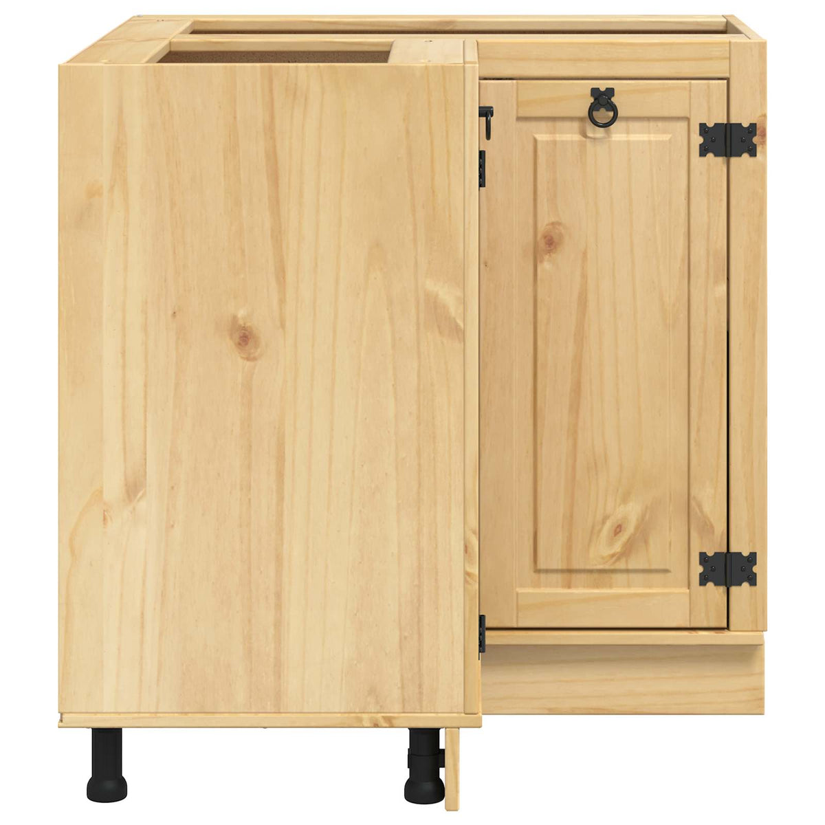 Cabinet SKI Medeno Smeđa 80 x 80 x 81 cm Čvrsto borovo drvo
