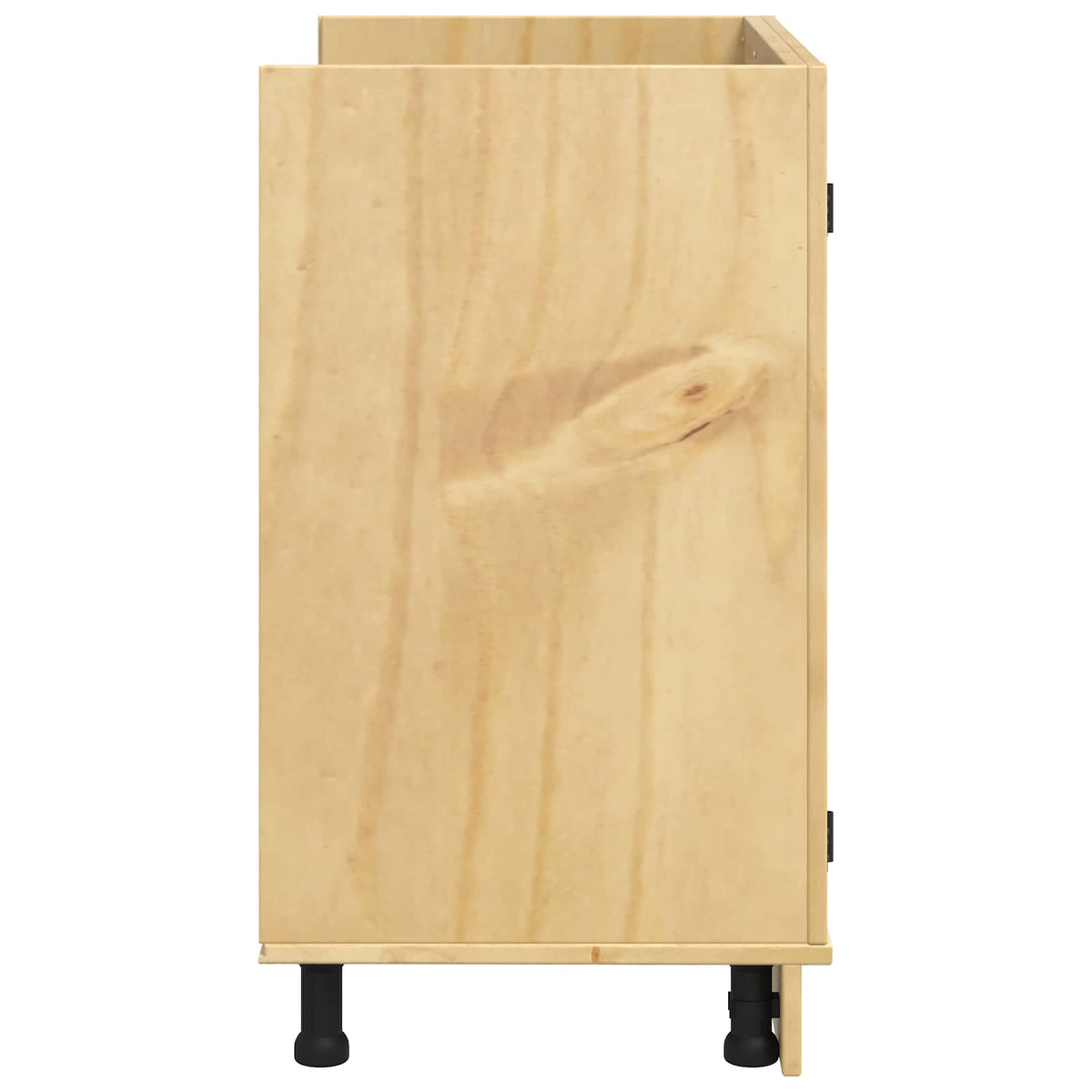 Cabinet SKI Medeno Smeđa 80 x 46 x 81 cm Čvrsto borovo drvo