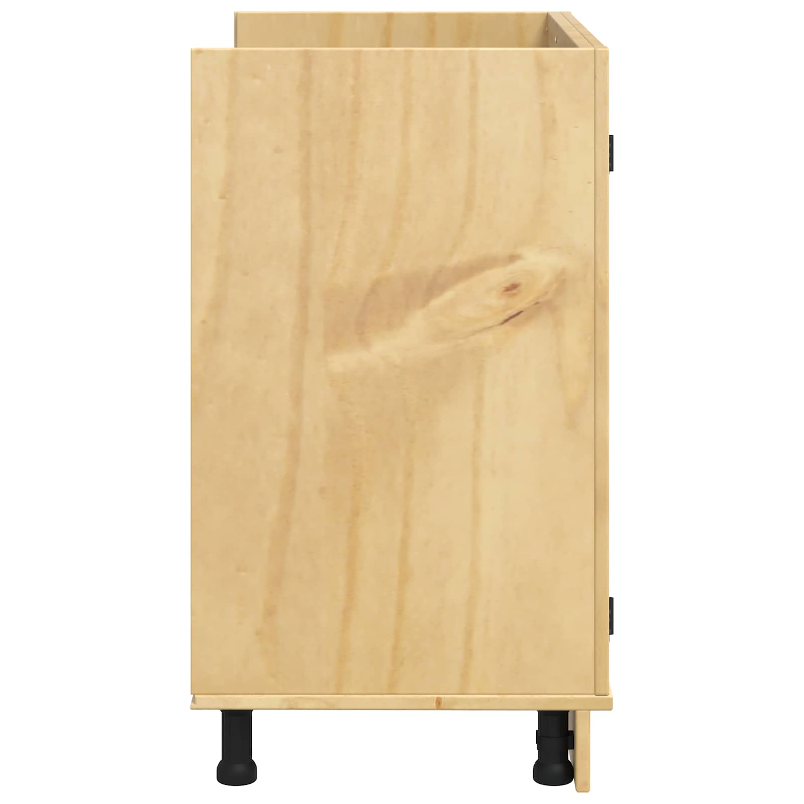 Cabinet SKI Medeno Smeđa 80 x 46 x 81 cm Čvrsto borovo drvo