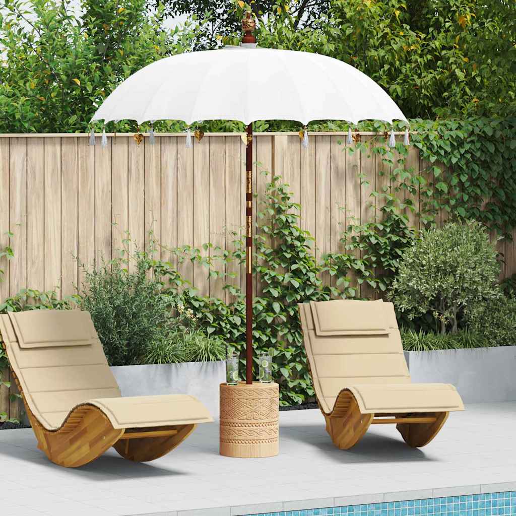 Balineški Parasol Krema 190 x 190 x 260 cm
