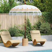 Balineški Parasol Krema 190 x 190 x 260 cm