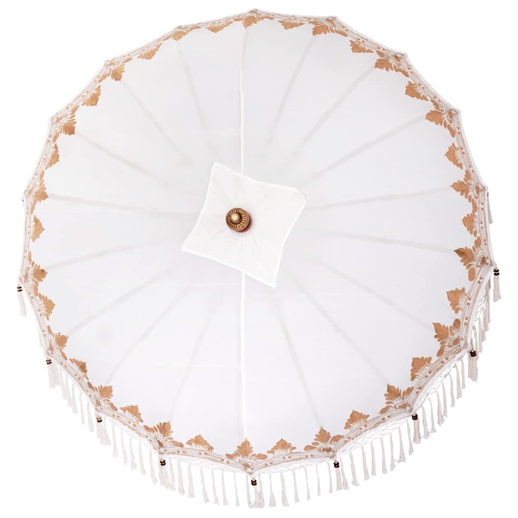 Balineški Parasol Krema 215 x 215 x 260 cm