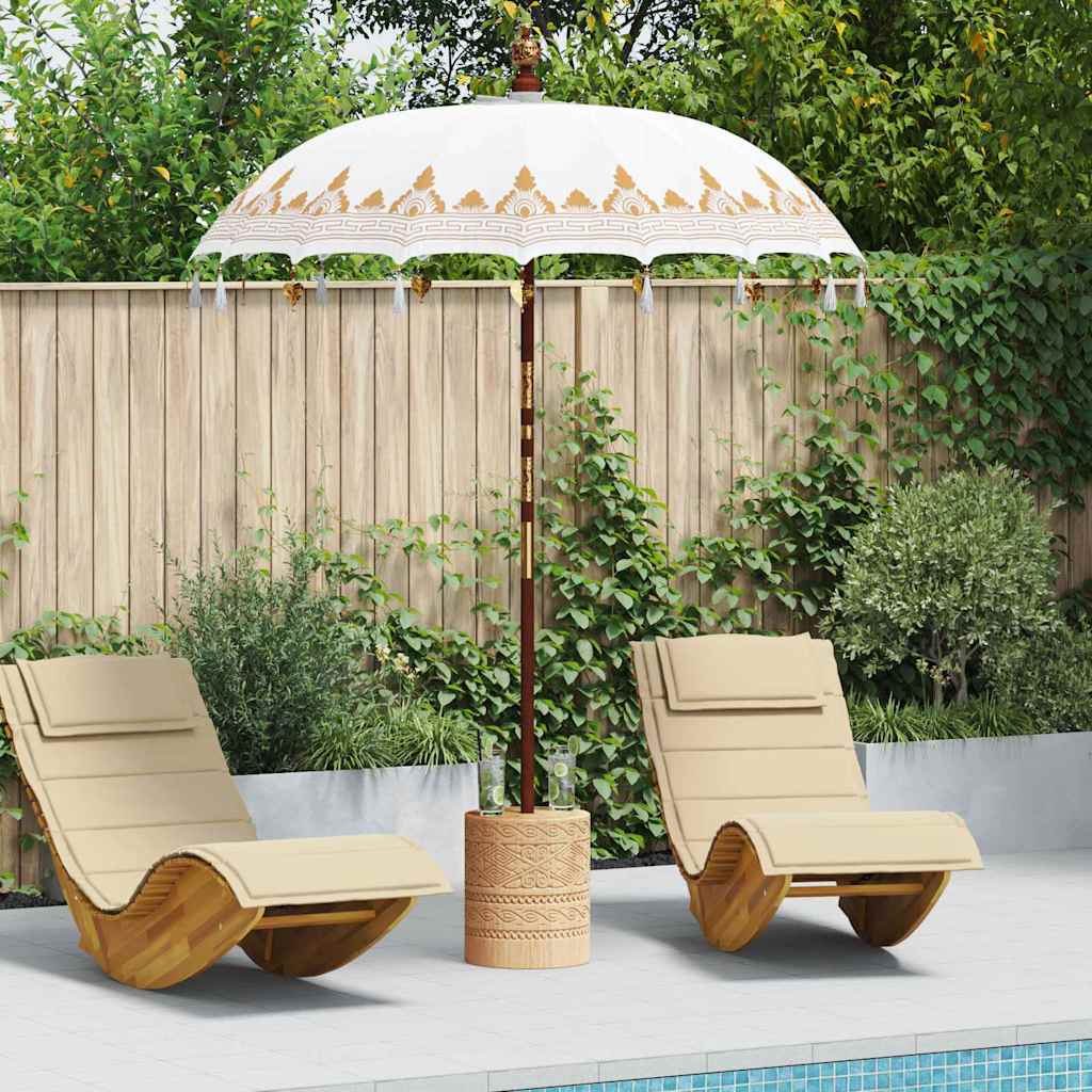 Balineški Parasol Krema 185 x 185 x 260 cm