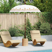 Balineški Parasol Krema 185 x 185 x 260 cm