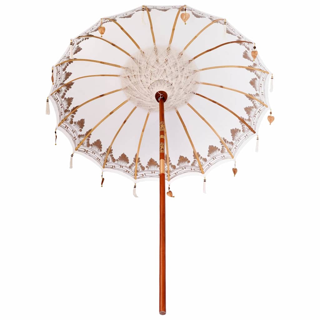 Balineški Parasol Krema 185 x 185 x 260 cm