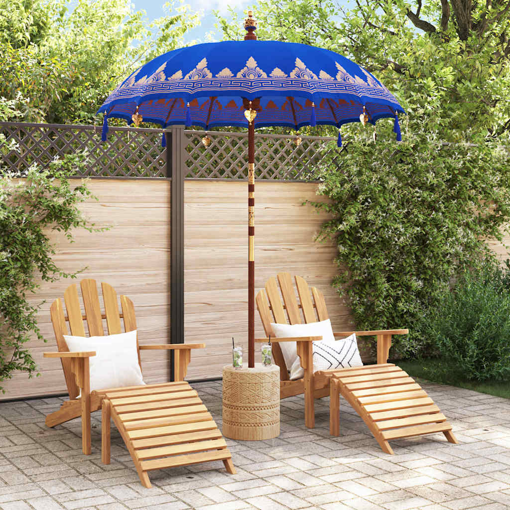 Balineški Parasol Plava 185 x 185 x 260 cm