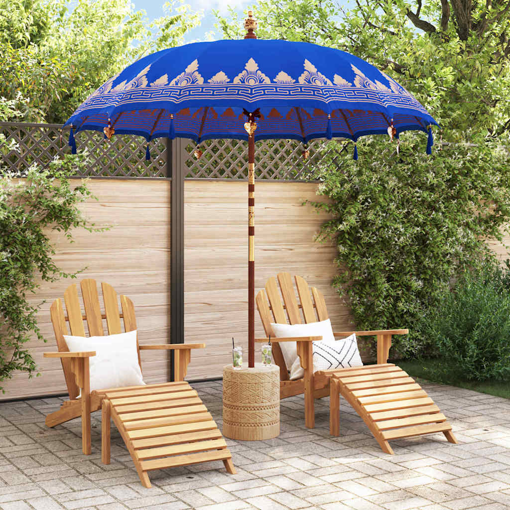 Balineški Parasol Plava 215 x 215 x 260 cm