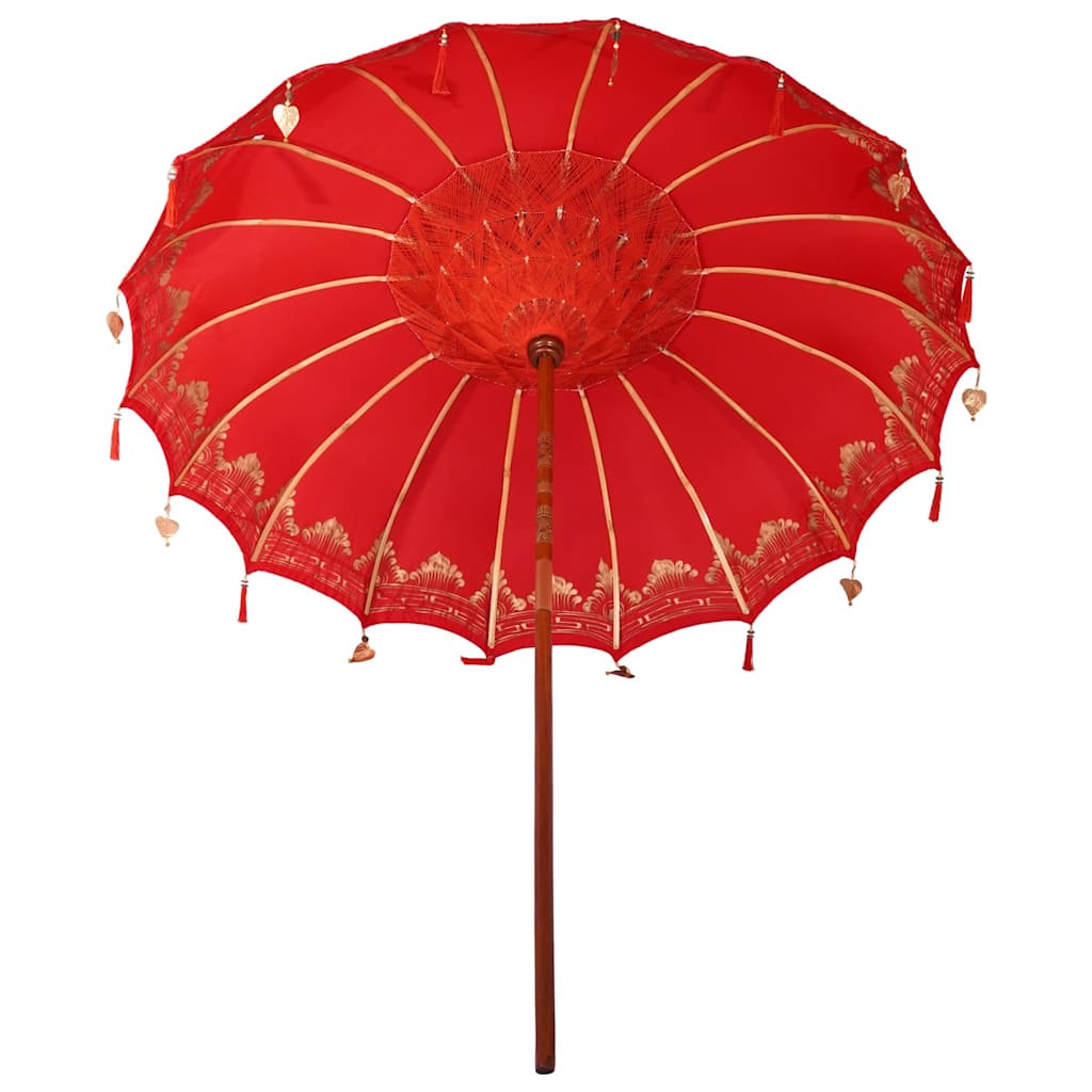 Balineški Parasol Crvena 215 x 215 x 260 cm