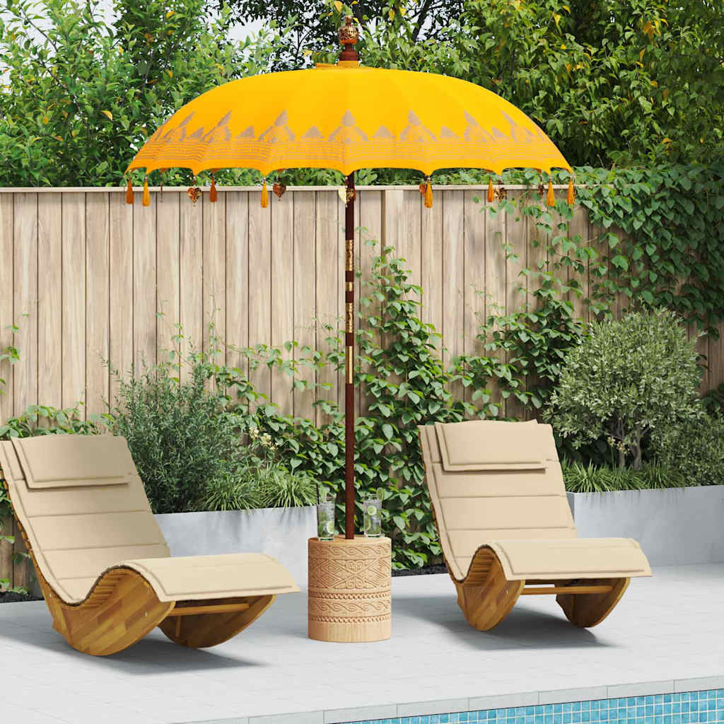 Balineški Parasol Žuta 185 x 185 x 260 cm