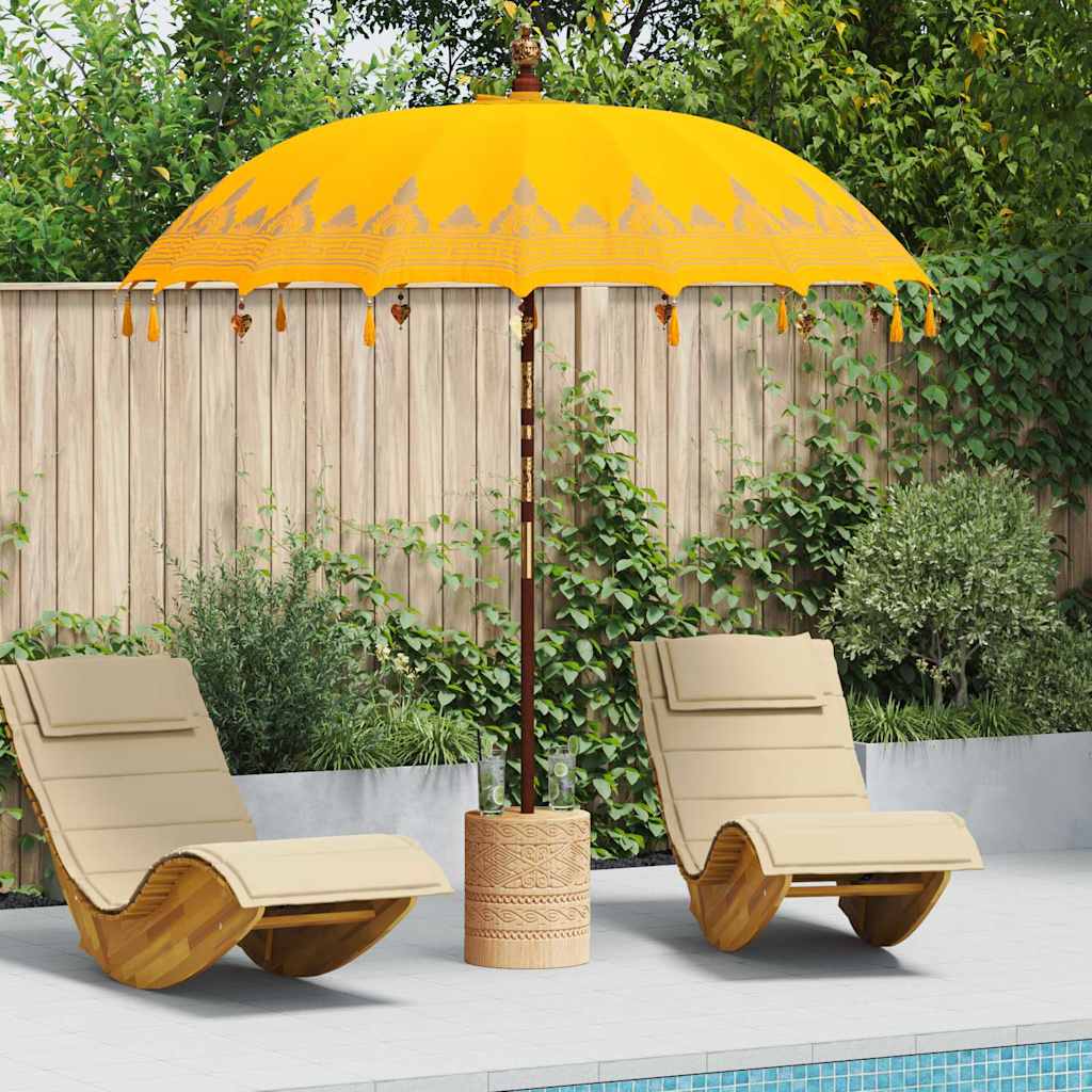 Balineški Parasol Žuta 215 x 215 x 260 cm