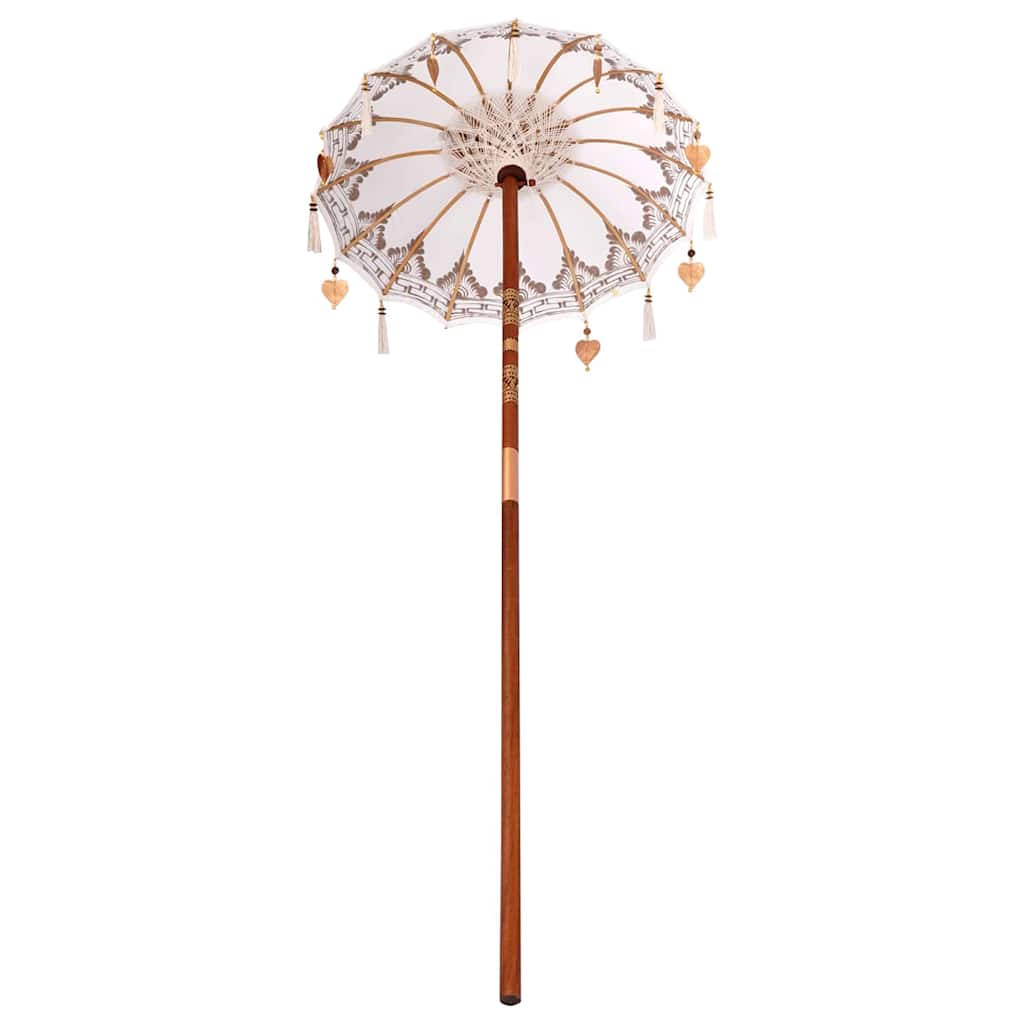 Balineški Parasol Krema 125 x 125 x 260 cm