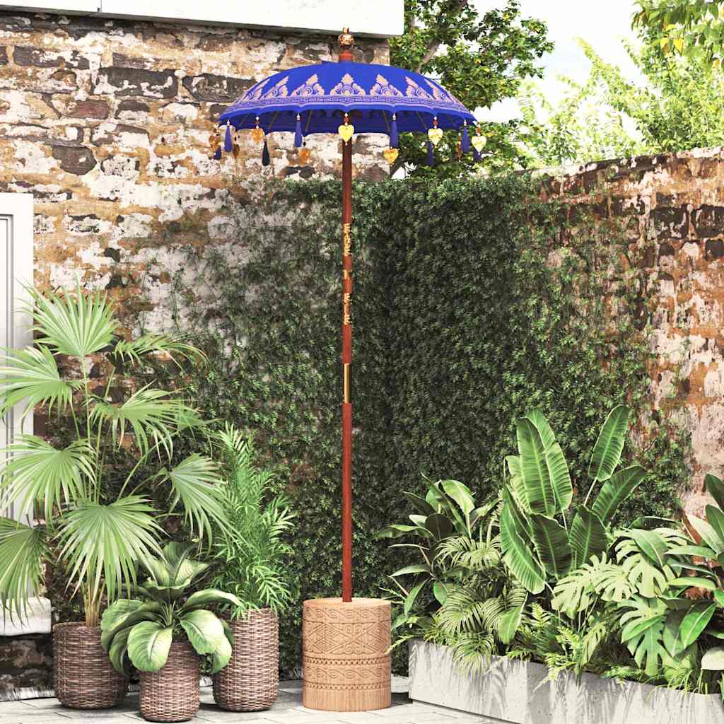 Balineški Parasol Plava 125 x 125 x 260 cm
