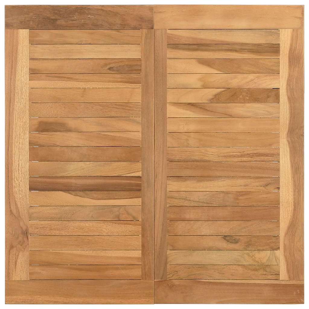 Kava Stol Smeđa 60 x 60 x 36 cm Čvrsto teak drvo