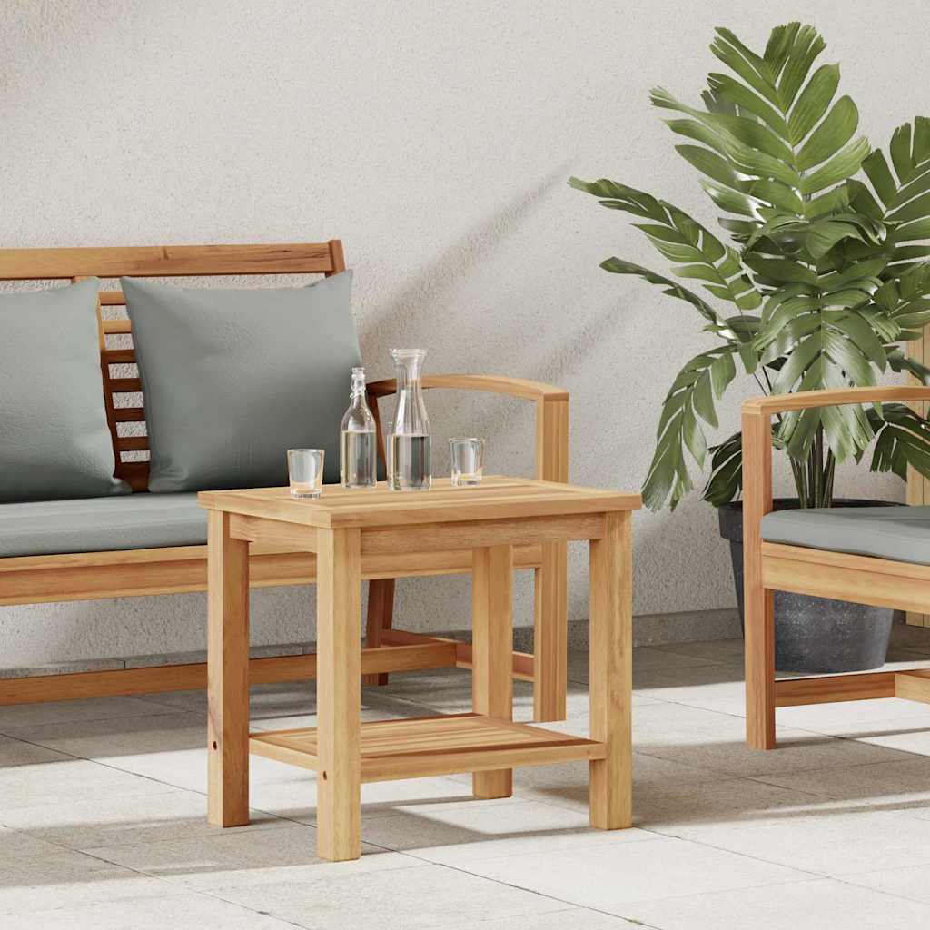 Kava Stol s pohranom Smeđa 50 x 35 x 45 cm Čvrsto teak drvo