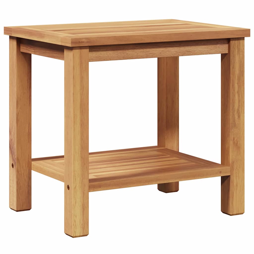 Kava Stol s pohranom Smeđa 50 x 35 x 45 cm Čvrsto teak drvo