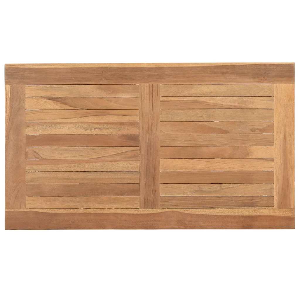 Kava Stol s pohranom Smeđa 70 x 40 x 45 cm Čvrsto teak drvo
