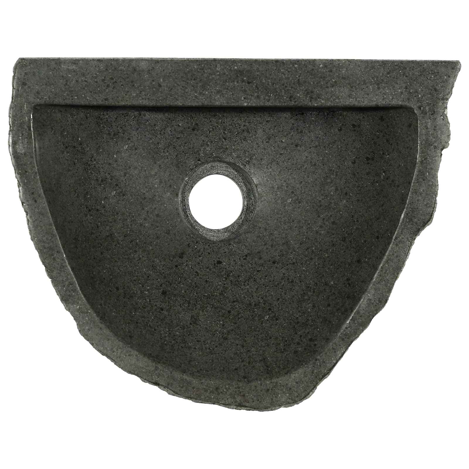 Umivaonik za zid Sivi 37 x 30 x 12 cm River Stone