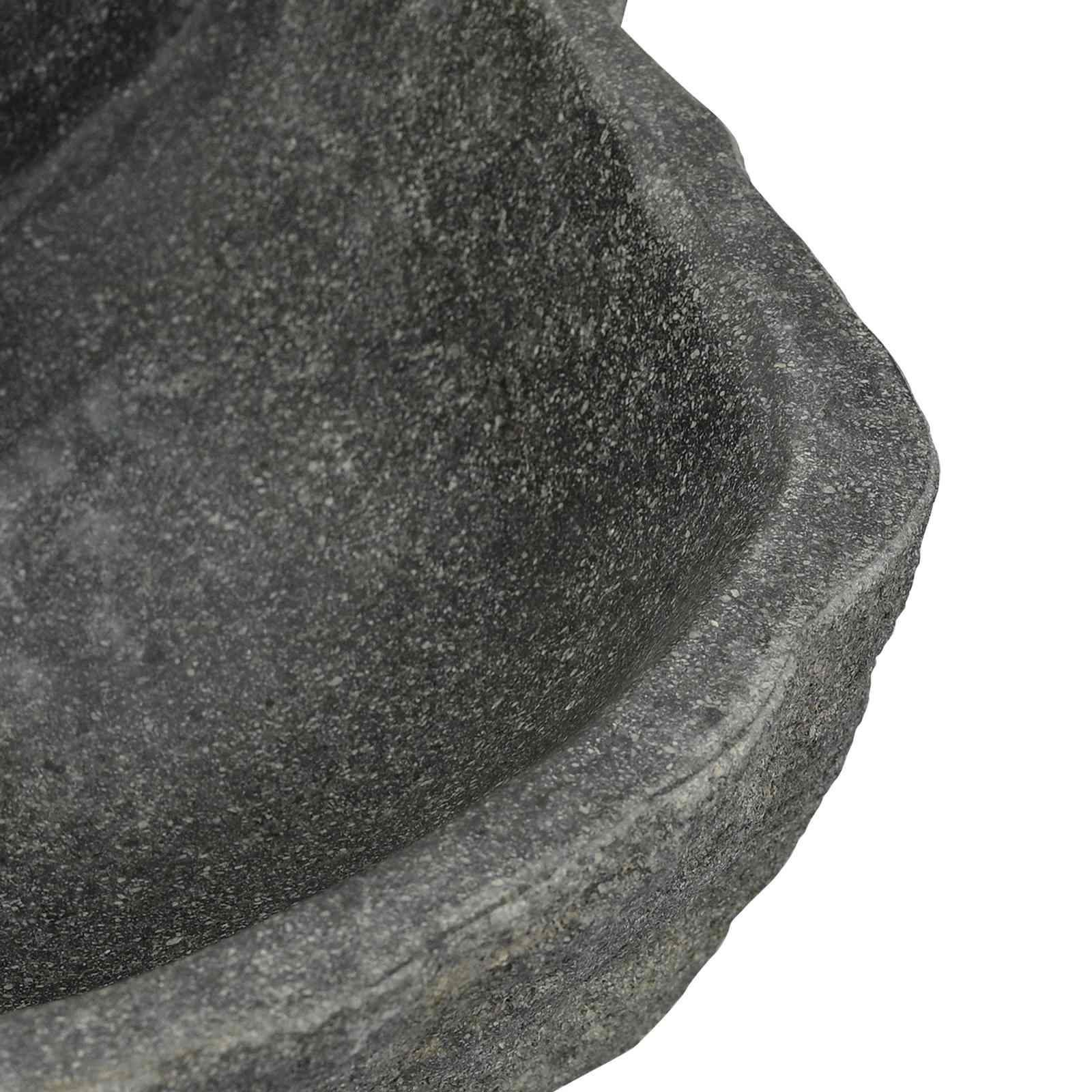 Umivaonik za zid Sivi 45 x 35 x 15 cm River Stone