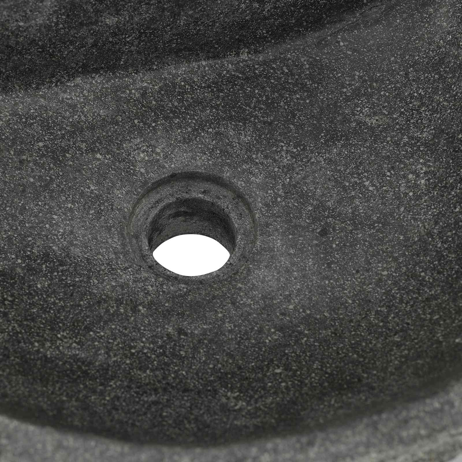 Umivaonik za zid Sivi 45 x 35 x 15 cm River Stone