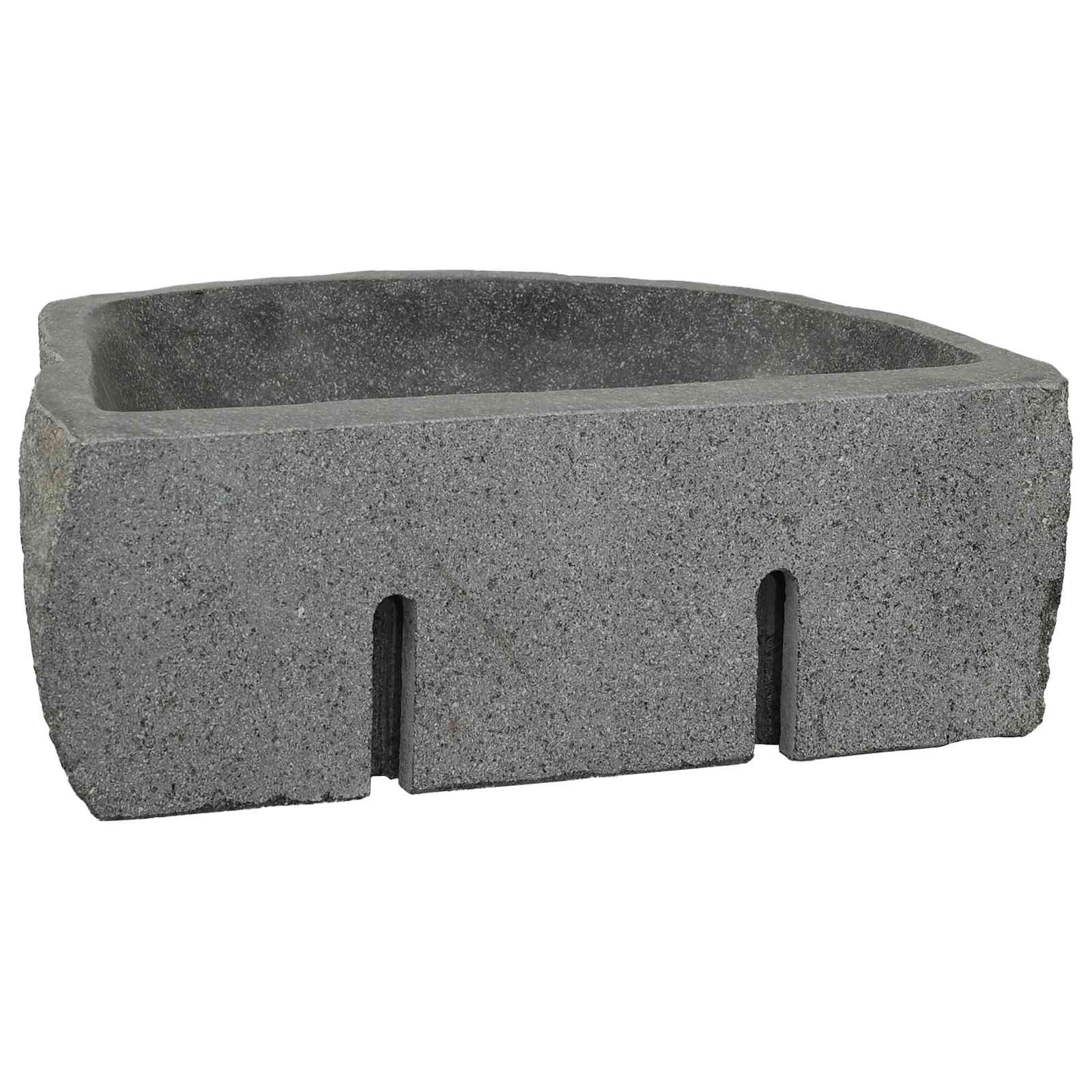Umivaonik za zid Sivi 45 x 35 x 15 cm River Stone