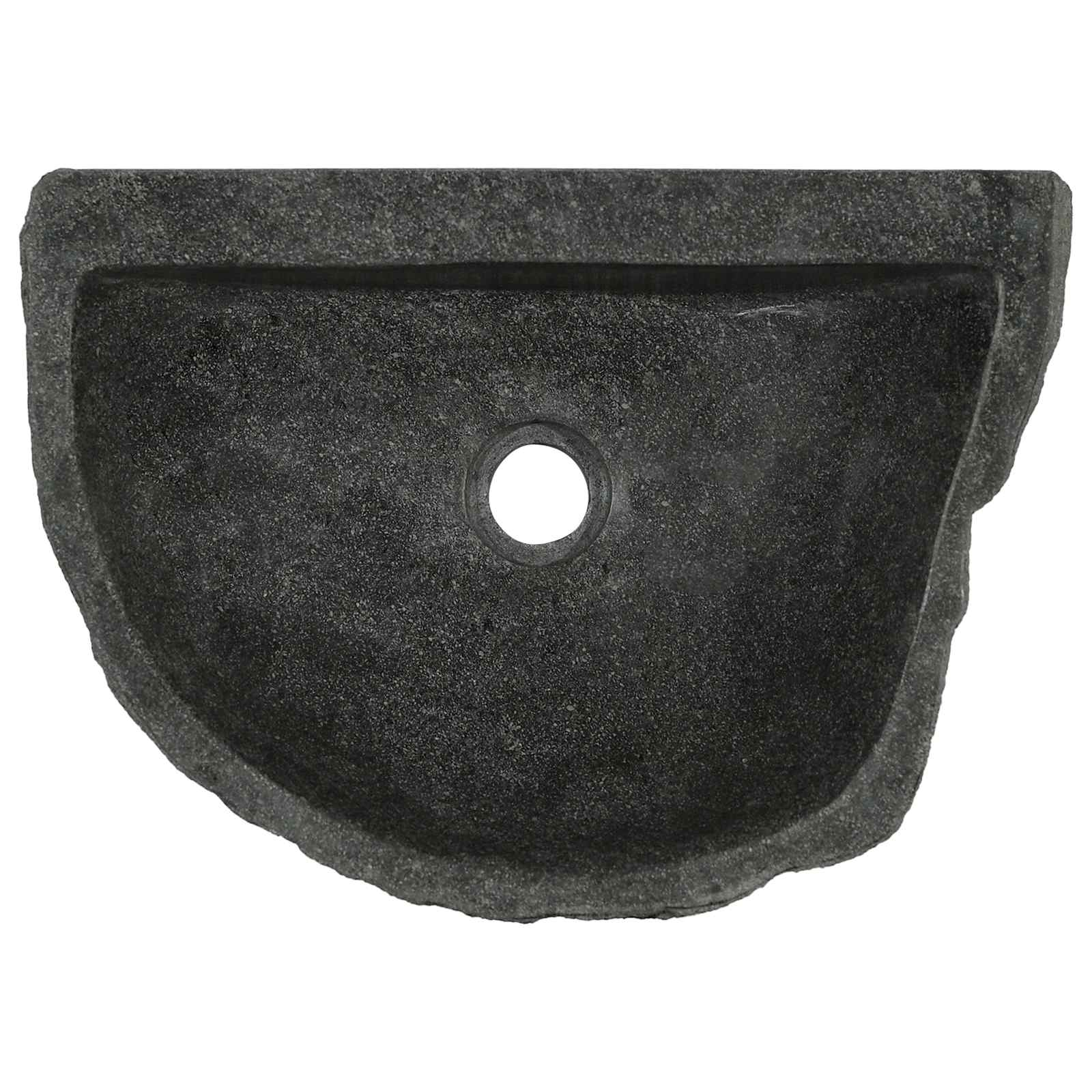 Umivaonik za zid Sivi 45 x 35 x 15 cm River Stone