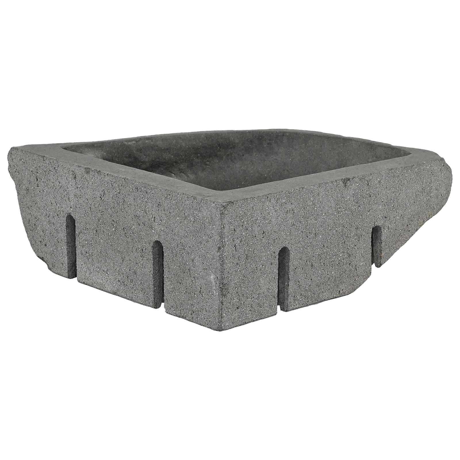 Sudoper Siva (30-37) x (30-37) x 12 cm Rijeka kamen