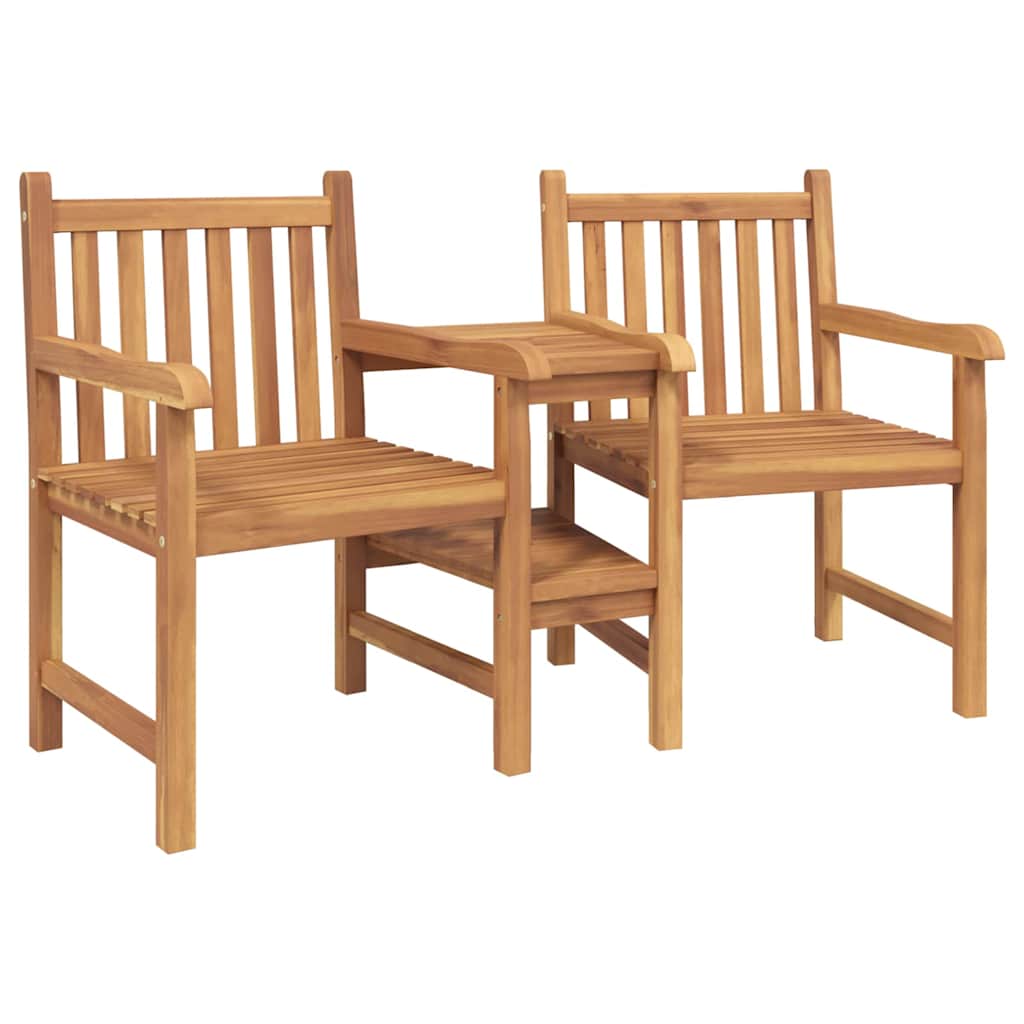 Vrtne vanjske stolice 152 x 63 x 89 cm Čvrsto teak drvo