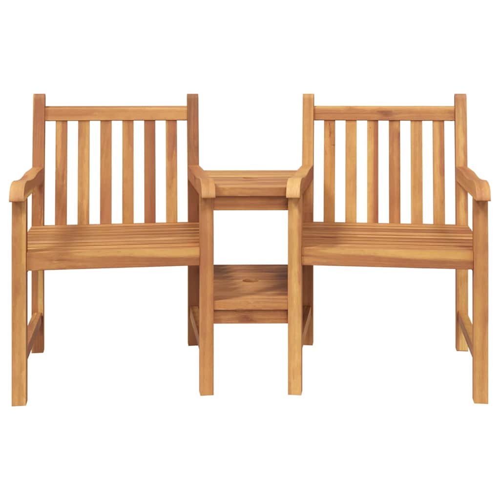 Vrtne vanjske stolice 152 x 63 x 89 cm Čvrsto teak drvo