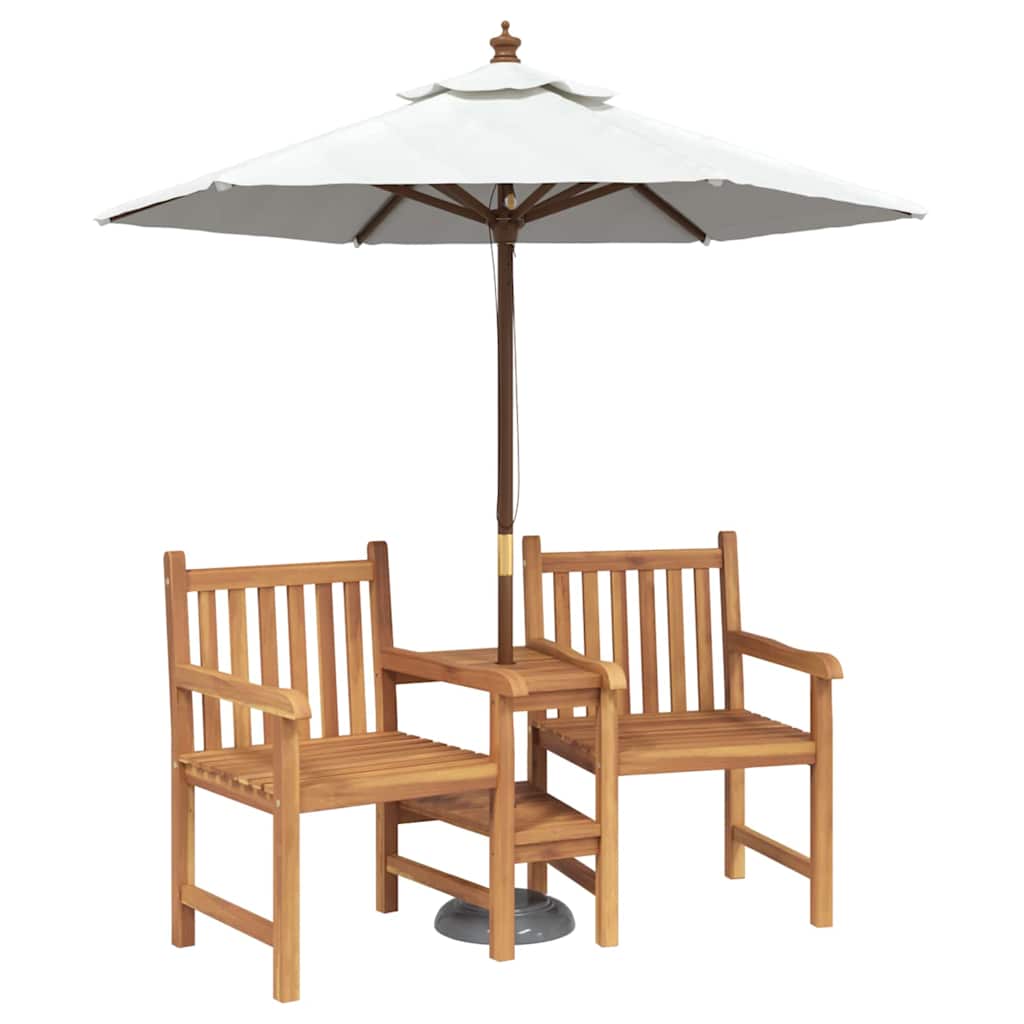 Vrtne vanjske stolice 152 x 63 x 89 cm Čvrsto teak drvo