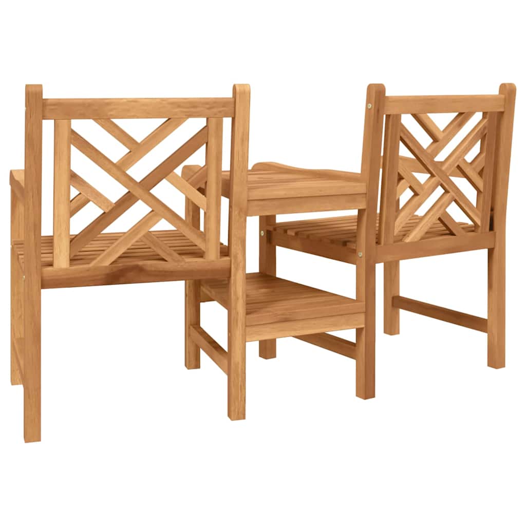 Vrtne vanjske stolice 152 x 63 x 89 cm Čvrsto teak drvo