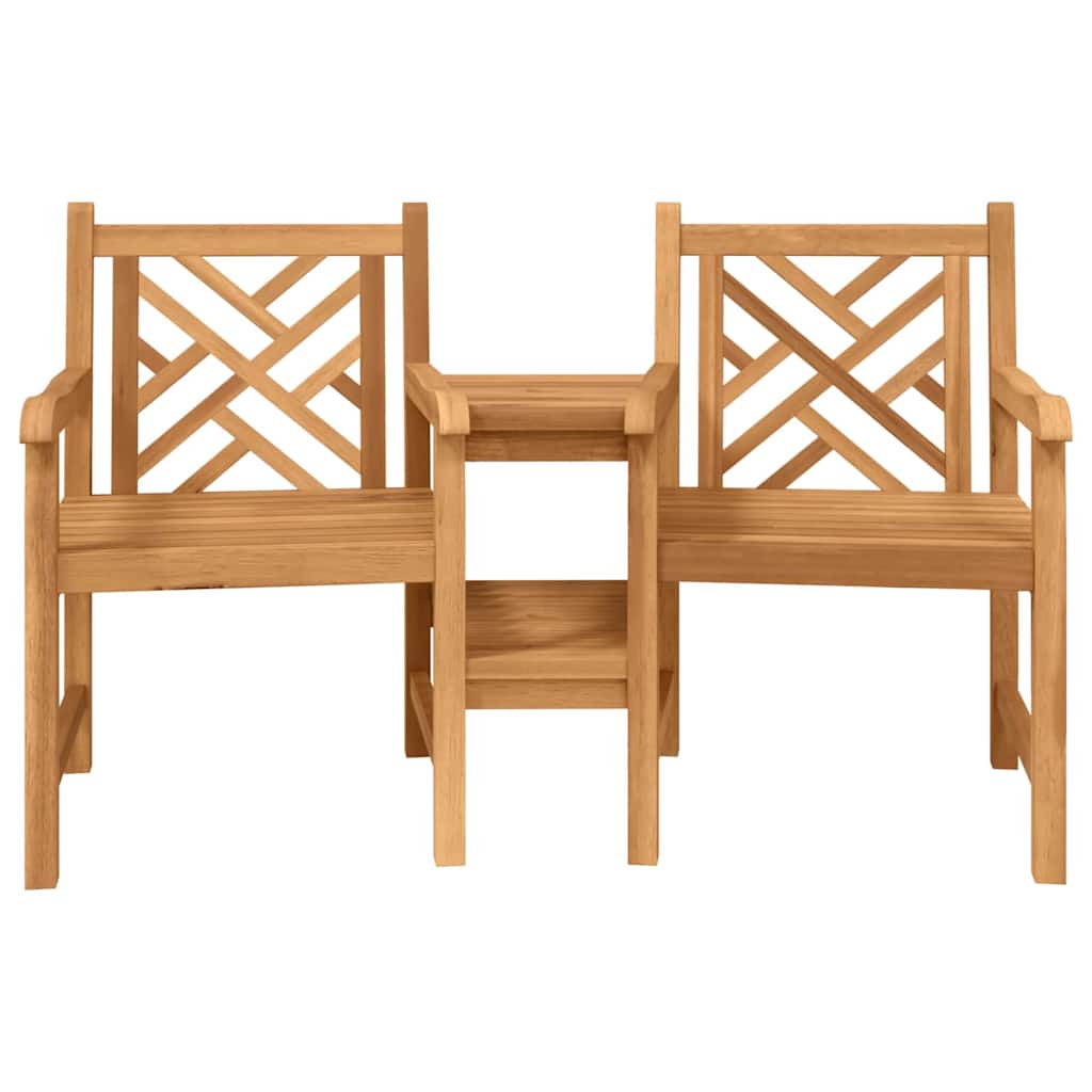 Vrtne vanjske stolice 152 x 63 x 89 cm Čvrsto teak drvo