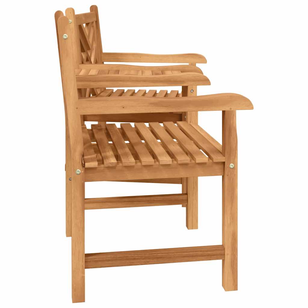 Vrtne vanjske stolice 152 x 63 x 89 cm Čvrsto teak drvo