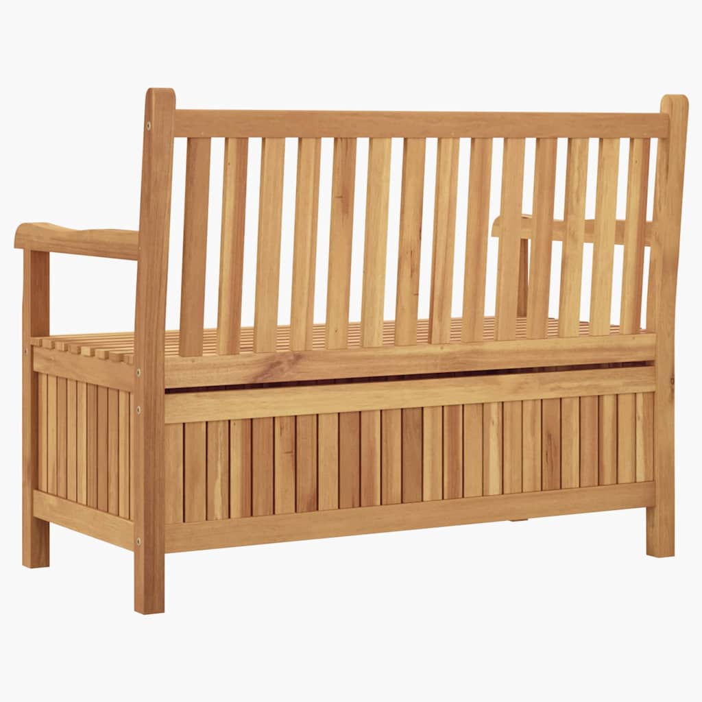 Vrtna klupa s pohranom 114 x 60 x 90 cm Čvrsto teak drvo