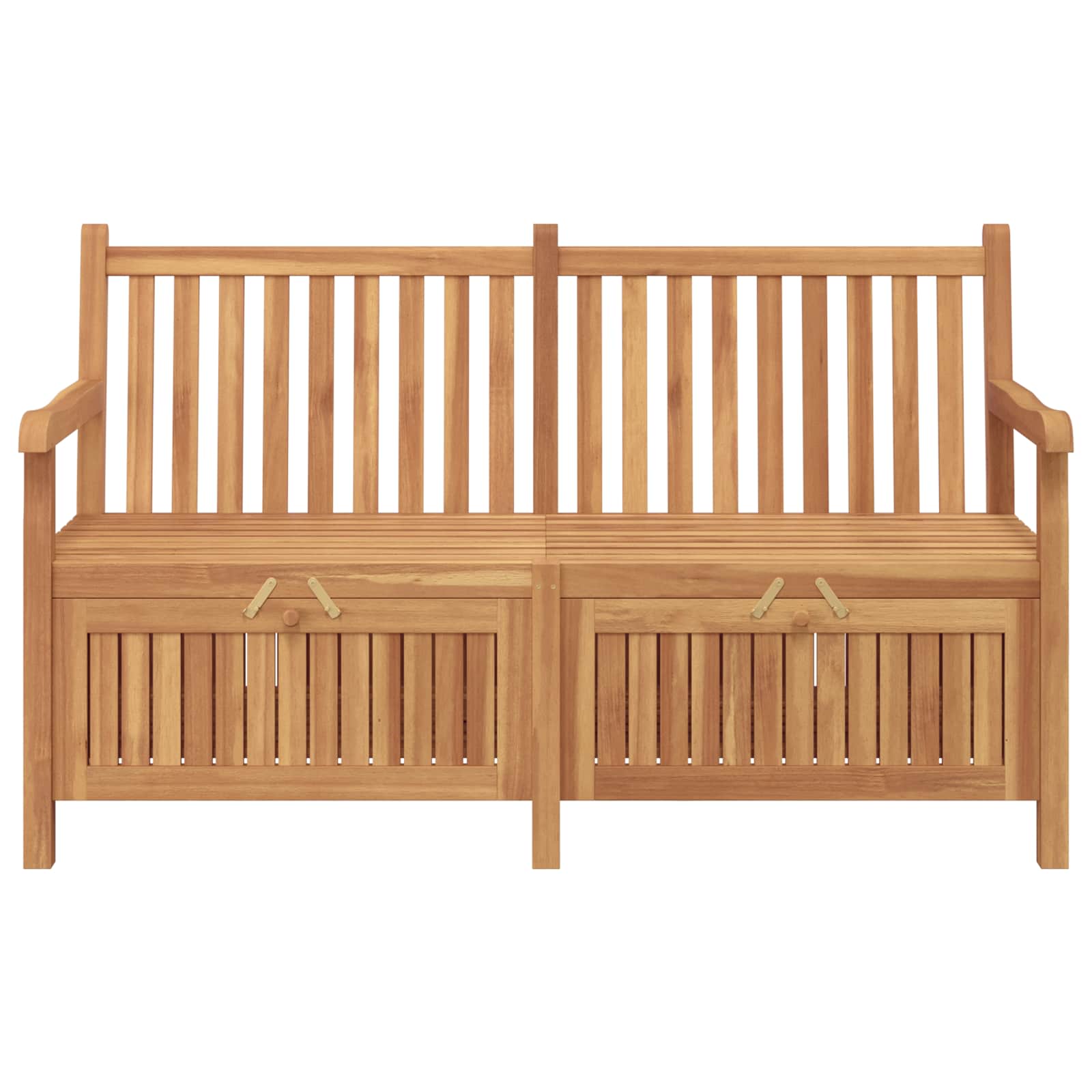 Vrtna klupa s pohranom 150 x 60 x 90 cm Čvrsto teak drvo