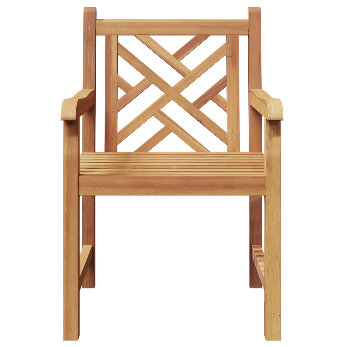 Vrtna stolica 2 pcs 60 x 58 x 90 cm Čvrsto teak drvo