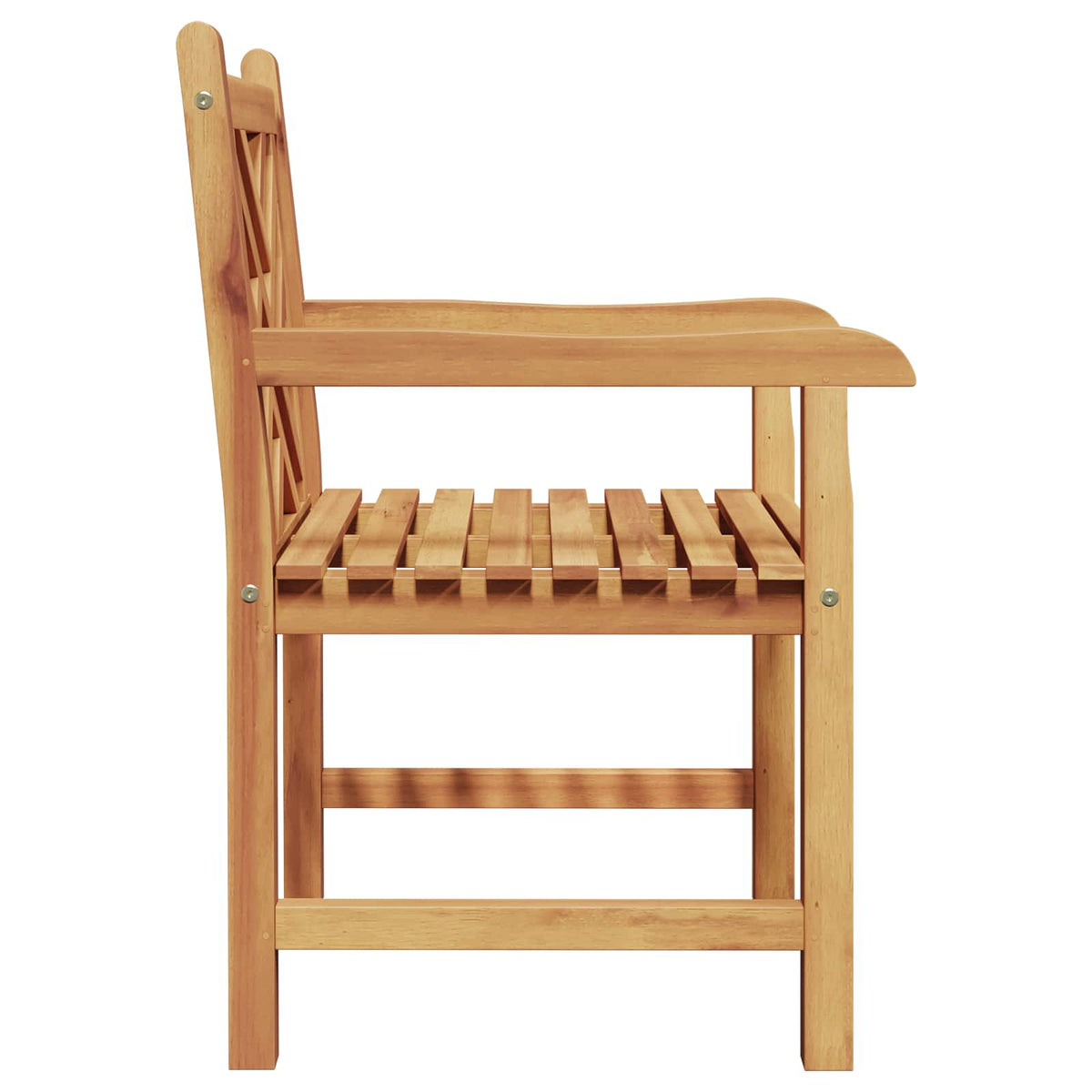 Vrtna stolica 2 pcs 60 x 58 x 90 cm Čvrsto teak drvo
