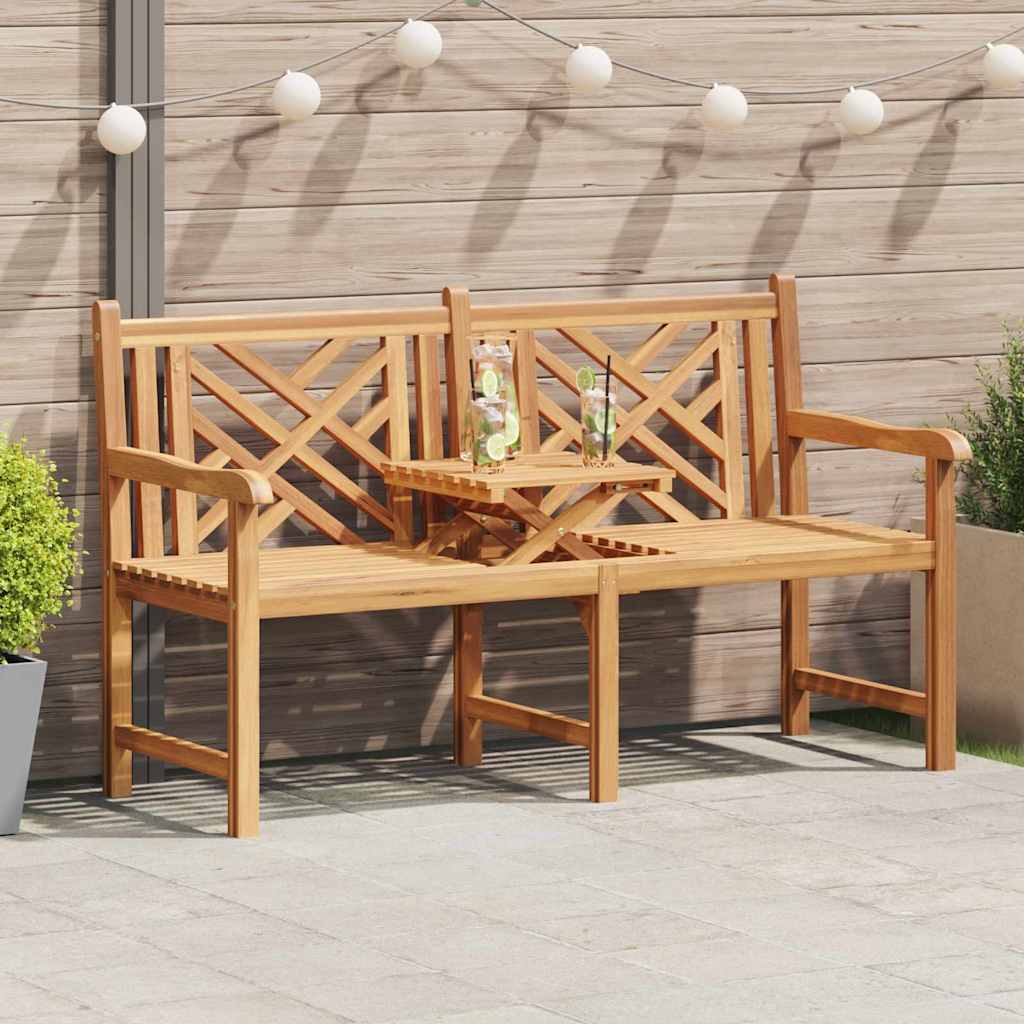Vrtna klupa 150 x 60 x 90 cm Čvrsto teak drvo