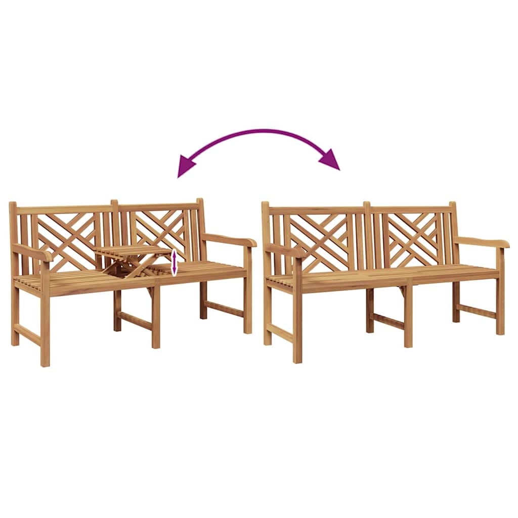 Vrtna klupa 150 x 60 x 90 cm Čvrsto teak drvo