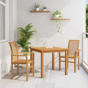 Stolac za blagovanje 2 pcs Smeđa 62 x 55 x 94 cm