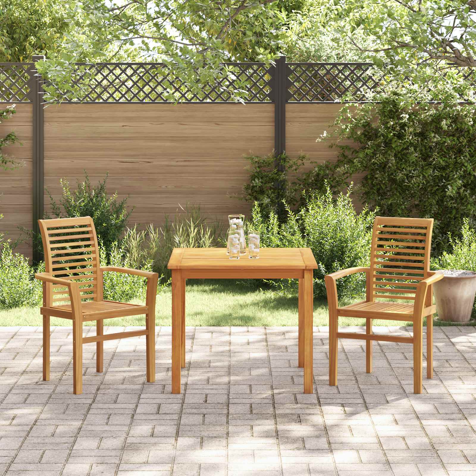 Stolac za blagovanje 2 pcs Smeđa 62 x 55 x 94 cm