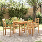 Stolac za blagovanje 4 pcs Smeđa 62 x 55 x 94 cm