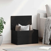 Kutija za spremanje s pohranom Crni hrast 60 x 35 x 35 cm