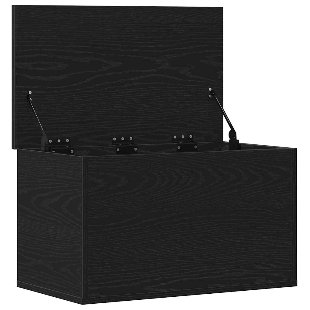 Kutija za spremanje s pohranom Crni hrast 60 x 35 x 35 cm