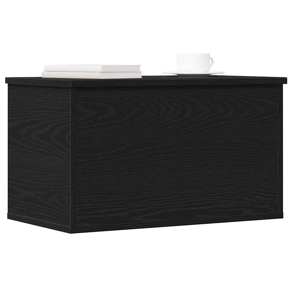 Kutija za spremanje s pohranom Crni hrast 60 x 35 x 35 cm