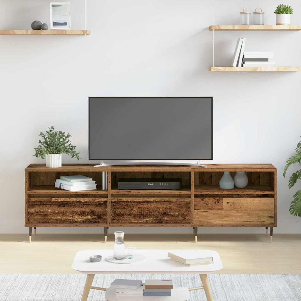 TV ormar Staro drvo 150 x 30 x 45 cm Konstruirano drvo