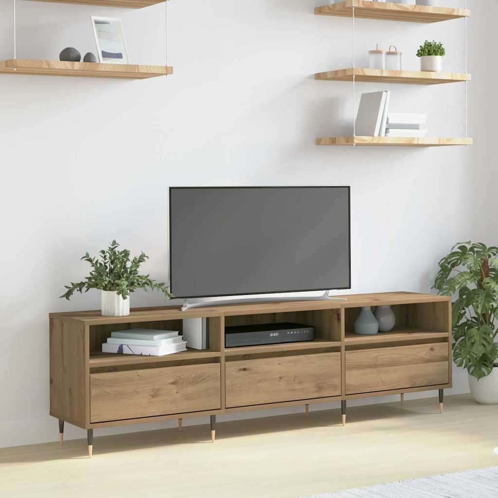 TV ormar Umjetnički hrast 150 x 30 x 45 cm Konstruirano drvo